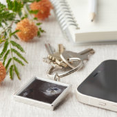 ロシアのシベローチ火山の灰の汚れA:マジで"1/2s sl キーホルダー (側面)