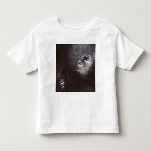 ロシアのシベローチ火山の灰の汚れA：マジで"1/2s sl トドラーTシャツ (正面)