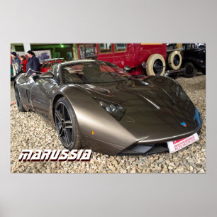 ロシアのスポーツカー ポスター