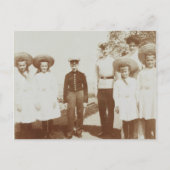 ロシアのツァリーナと娘、オトマ・ロマーノフ ポストカード (正面)