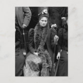 ロシアのツァリーナ王女エセのアリックス王女 ポストカード (正面)