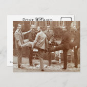 ロシアのツァルとツァリーナとヘッセの親戚1899 #2 ポストカード (正面/裏面)