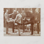 ロシアのツァルとツァリーナとヘッセの親戚1899 #2 ポストカード (正面)