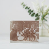 ロシアのツァルとツァリーナとヘッセの親戚1899 #3 ポストカード (スタンド正面)