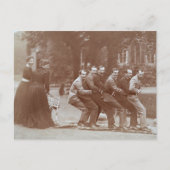 ロシアのツァルとツァリーナとヘッセの親戚1899 #3 ポストカード (正面)