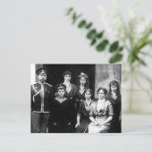 ロシアのツァルとツァリーナと子供たちOTMA-A ポストカード (スタンド正面)