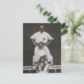 ロシアのツァーとグランド公爵夫人アナスタシア,ロノフ ポストカード (スタンド正面)