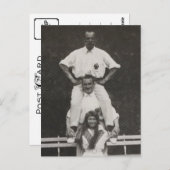 ロシアのツァーとグランド公爵夫人アナスタシア,ロノフ ポストカード (正面/裏面)