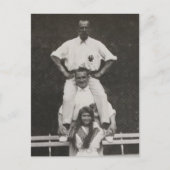 ロシアのツァーとグランド公爵夫人アナスタシア，ロノフ ポストカード (正面)