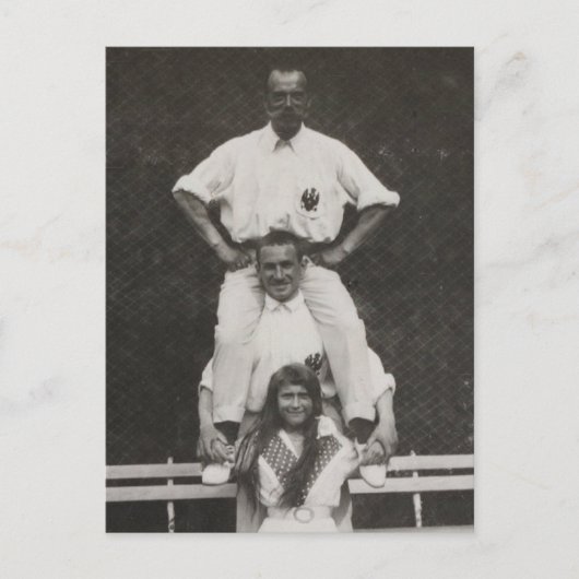 ロシアのツァーとグランド公爵夫人アナスタシア,ロノフ ポストカード (正面)