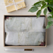 ロシアのトロイカの馬のそりの雪の競争のティッシュペーパー 薄葉紙 (ギフト)