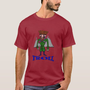 ロシアのトロル カートゥーンTシャツ Tシャツ