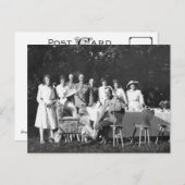 ロシアのニコラ一家、ロマーノフ ポストカード (正面/裏面)