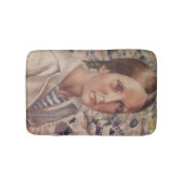 ロシアのピグテールビーチの少女 バスマット (正面)