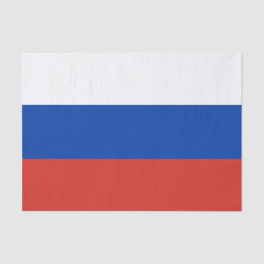 ロシアのファッション雑貨、ロシア国旗ティシュペーパー 薄葉紙 (正面)