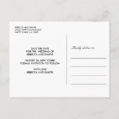 ロシアのフォークアートホクロ結婚マ 案内ポストカード (裏面)