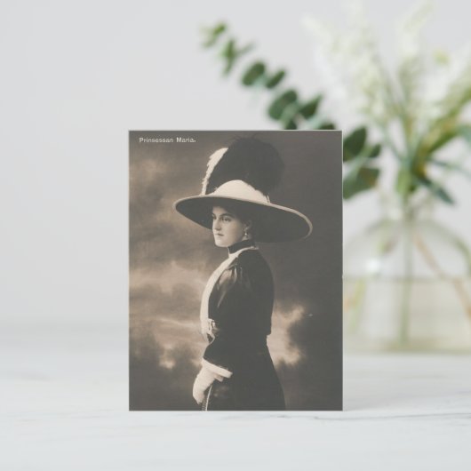 ロシアのマリア・パブロヴナ大公妃 #047 ポストカード (スタンド正面)