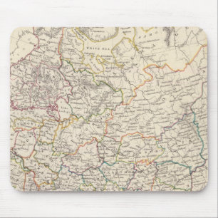 ロシアのヨーロッパ一般地図 マウスパッド