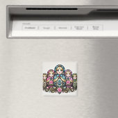 ロシアの人形の方磁石 マグネット (インサイチュ (食洗機))