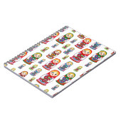 ロシアの人形 ノートブック (左側)