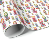 ロシアの人形 ラッピングペーパー (ロールコーナー)