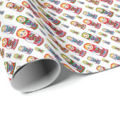 ロシアの人形 ラッピングペーパー (ロールコーナー)