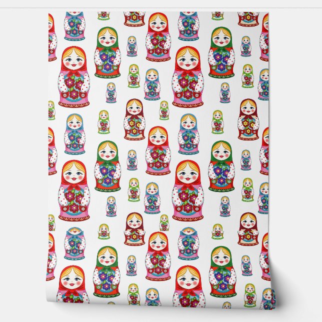 ロシアの人形 壁紙 (ほどく)