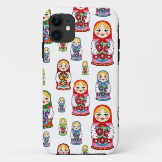 ロシアの人形 Case-Mate iPhoneケース (裏面)