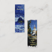 ロシアの冬/ロシアの夏 スキニー名刺 (正面/裏面)