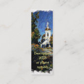 ロシアの冬/ロシアの夏 スキニー名刺 (裏面)