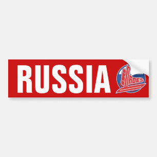 ロシアの刃 バンパーステッカー