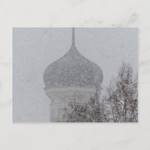 ロシアの吹雪 ポストカード
