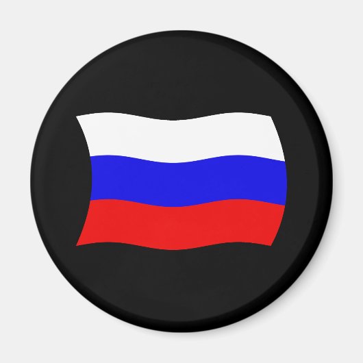 ロシアの国旗マグネット マグネット (正面)