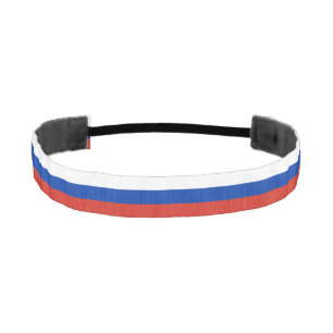 ロシアの国旗 アスレチックヘッドバンド