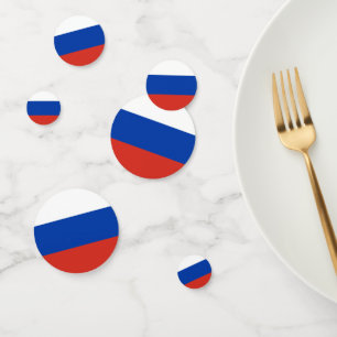 ロシアの国旗 コンフェッティ