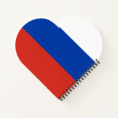 ロシアの国旗 ノートブック (裏面)