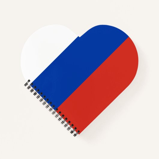 ロシアの国旗 ノートブック (正面)