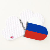 ロシアの国旗 ノートブック (内部)