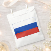 ロシアの国旗 フェイバーバッグ (クリップ留めされた状態)