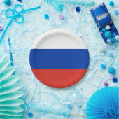 ロシアの国旗 ペーパープレート (パーティー)