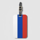 ロシアの国旗 ラゲッジタグ (正面縦)