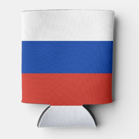 ロシアの国旗 缶クーラー (正面)
