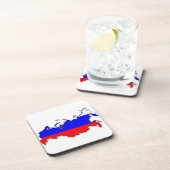 ロシアの地図 コースター (右側)