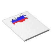 ロシアの地図 ノートパッド (アングル)
