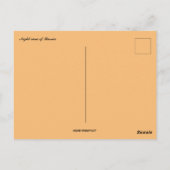 ロシアの夜景 ポストカード (裏面)