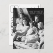 ロシアの娘たちOTMA Romanov ポストカード (正面/裏面)