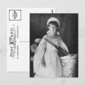 ロシアの娘ツァー大公爵夫人アナスタシア ポストカード (正面/裏面)