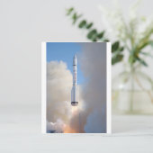 ロシアの宇宙プログラムProton launch THOR 5 ポストカード (スタンド正面)
