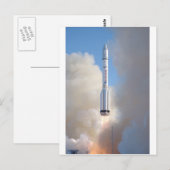 ロシアの宇宙プログラムProton launch THOR 5 ポストカード (正面/裏面)