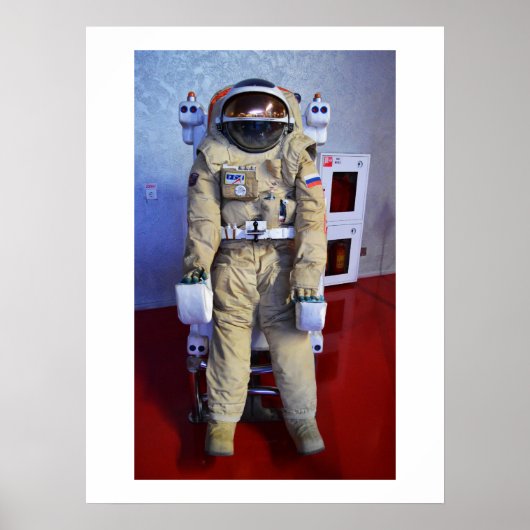 ロシアの宇宙服 ポスター (正面)